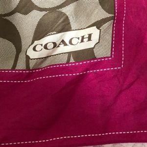 Coach square scarf